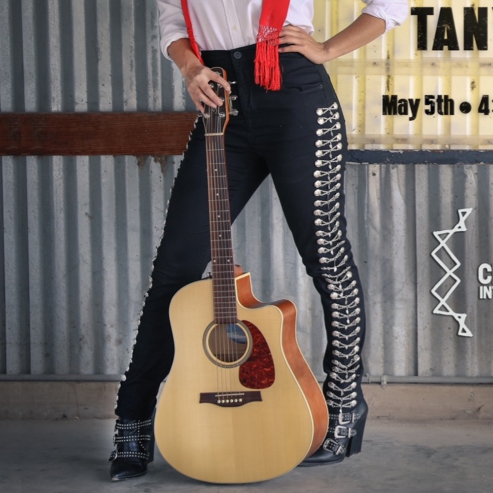 BDG High-waisted Pants w/ Mariachi Buttons